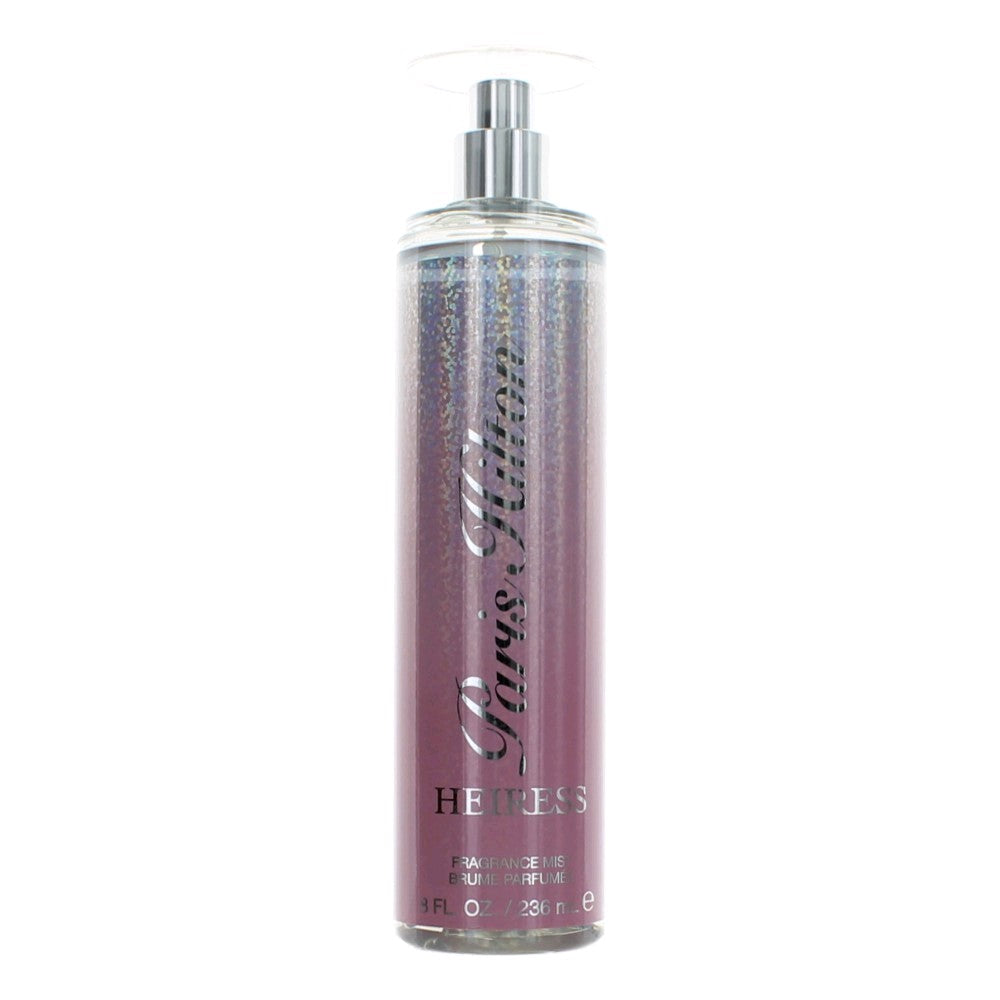 Bottle of Heiress by Paris Hilton, 8 oz Body Mist for Women